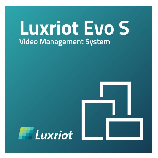 Luxriot Evo S programmatūra 24 IP kamerām ar 2 gadu atbalstu